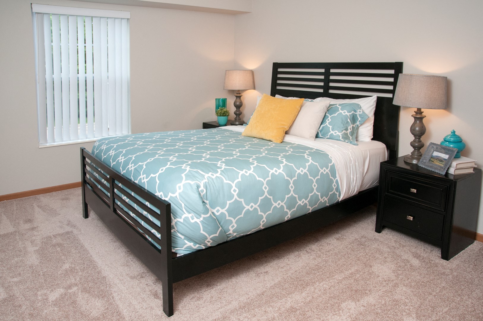 Spacious bedroom